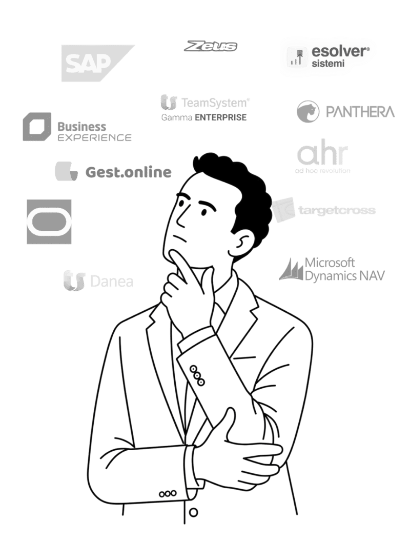 Come cambiare software gestionale: manager indeciso fra tante soluzioni ERP